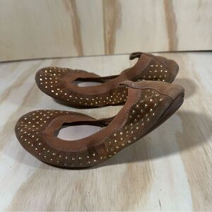 Yosi Samra Micro Studded Ballet Flats Women’s Size 7